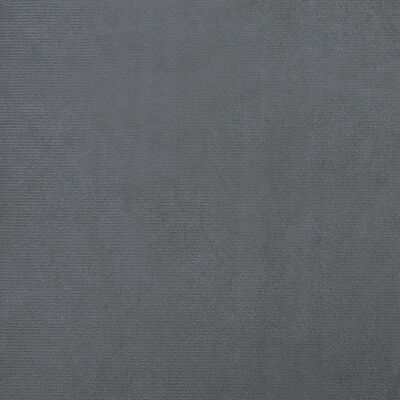vidaXL Barnsoffa mörkgrå 70x45x30 cm sammet