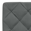 vidaXL Bed Frame without Mattress Dark Grey 160x200 cm Fabric
