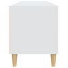 vidaXL Tv-bänk vit 100x34,5x44,5 cm konstruerat trä