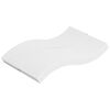 vidaXL Skummadrass medium mjuk 120x200 cm
