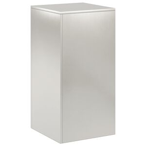 vidaXL V&auml;xtst&auml;ll Silver 40 x 40 x 80 cm St&aring;l
