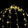 vidaXL Ball med 96 LED-lampor Varmvit 30 cm Metall