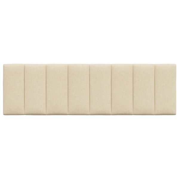 vidaXL Headboard Cushion "Hanko" Cream 160 cm Fabric