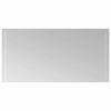 vidaXL Badrumsspegel LED 100x50 cm