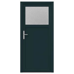 vidaXL Sidentr&eacute; D&ouml;rr Antracit 98 x 198 cm PVC