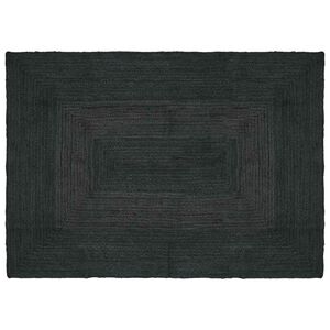 vidaXL Omr&aring;desmatta M&ouml;rkgr&aring; 120 x 170 cm Jute