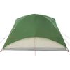 vidaXL Campingtält tunnel 6 personer grön vattentätt