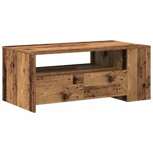 vidaXL Kaffeebord Gammalt tr&auml; 102 x 55 x 43,5 cm Konstruerat tr&auml;