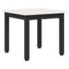 vidaXL Kaffeebord Vit 40 x 40 x 36 cm Massiv furu