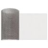 vidaXL N&auml;tduk 20 x 1000 cm 3 Mesh Rostfritt st&aring;l 201 Silver