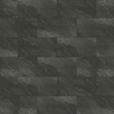 Grosfillex Väggplattor Gx Wall+ 5 st sten 45x90cm mörkgrå