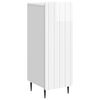 vidaXL Sideboard Vit h&ouml;gglans 34,5 x 33 x 92 cm Konstruerat tr&auml;