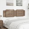 vidaXL Headboard Cushion "Zadar" Cappuccino 180 cm Faux Leather