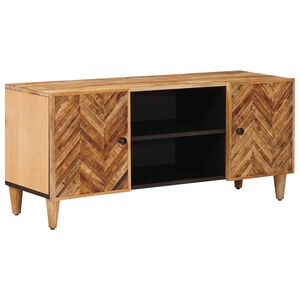 vidaXL F&ouml;rvaringssk&aring;p Brun 105 x 33,5 x 46 cm Massivt mangotr&auml;