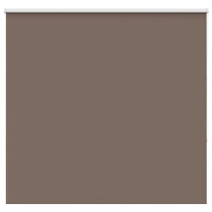 vidaXL M&ouml;rkl&auml;ggningsgardin kaffe 145x150 cm tyg bredd 141,6 cm