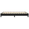 vidaXL Boxspring-sängram svart 140x200 cm sammet
