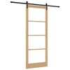 vidaXL Skjutd&ouml;rr &Ouml;vrigt ORKDAL Brun 93 x 232 cm