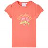 T-shirt f&ouml;r barn korallr&ouml;d 104