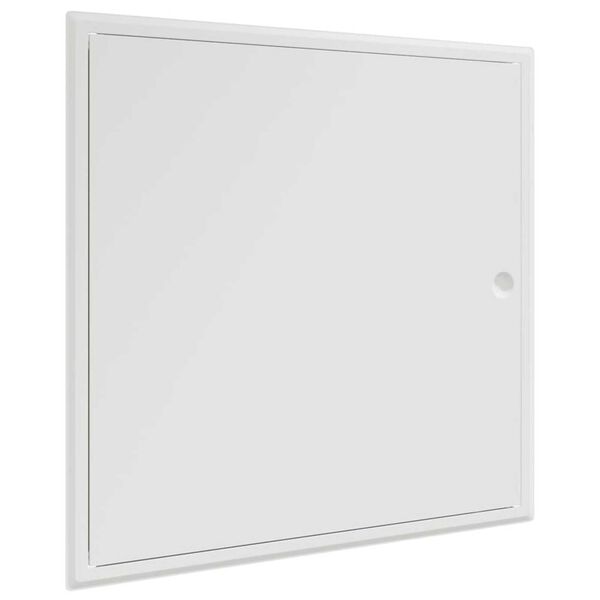 vidaXL &Aring;tkomstpanel Vit 63 x 33 x 3 cm St&aring;l