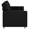 vidaXL Soffa Svart 180 x 78 x 84 cm tyg