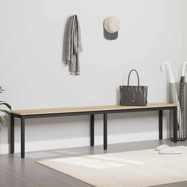 vidaXL b&auml;nk Sonoma 200 x 35 x 45 cm Konstruerat tr&auml;