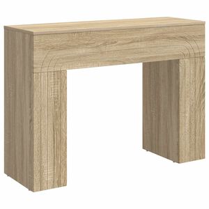 vidaXL Kaffeebord Sonoma-ek 102 x 35 x 75 cm Konstruerat tr&auml;