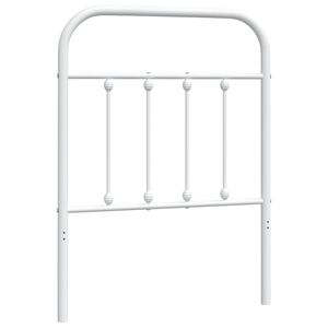 vidaXL Ers&auml;ttningsgavel metall vit 75 cm