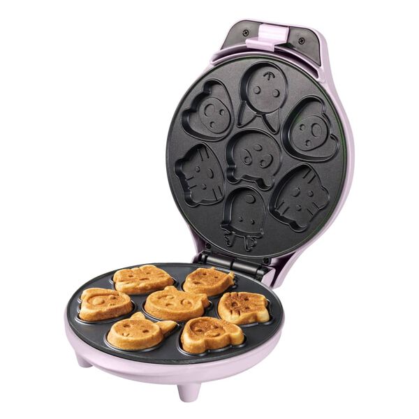 Bestron Våffeljärn Animal AAW700P 700 W rosa