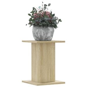 vidaXL V&auml;xtst&auml;ll 2 st sonoma-ek 30x30x40 cm konstruerat tr&auml;