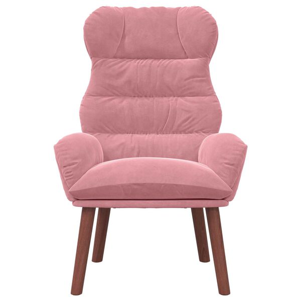 vidaXL f&aring;t&ouml;lj Rosa 69 x 74 x 93 cm Sammet