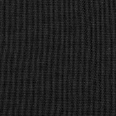 vidaXL Mörkläggningsgardin med krokar linnelook 2 st svart 140x245 cm