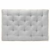 vidaXL Dyna till pallsoffa gr&aring; 120x80x10 cm