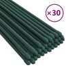 vidaXL V&auml;xtst&ouml;d 30 st gr&ouml;n 180 cm st&aring;l