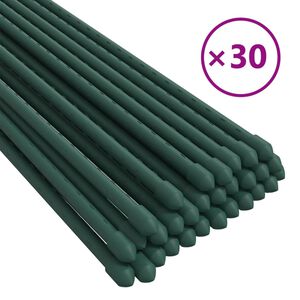 vidaXL V&auml;xtst&ouml;d 30 st gr&ouml;n 180 cm st&aring;l
