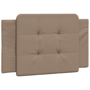 vidaXL Headboard Cushion "Zadar" Cappuccino 80 cm Faux Leather