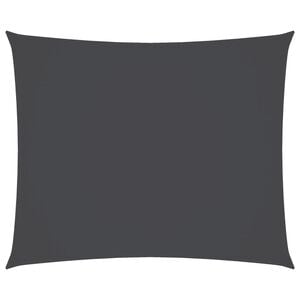 vidaXL Solsegel oxfordtyg rektangul&auml;rt 3,5x4,5 m antracit