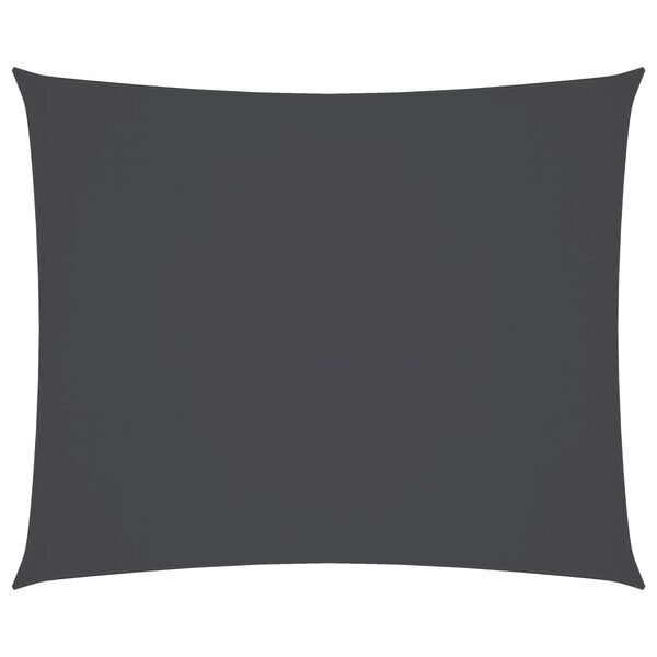 vidaXL Solsegel oxfordtyg rektangul&auml;rt 3,5x4,5 m antracit