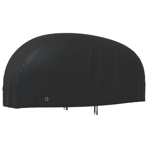 vidaXL Motorcykelskydd svart 230x95x125 cm 210D oxford
