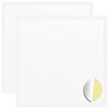 vidaXL Klisterm&auml;rke 2 st Vit &Oslash; 20 x 0,5 mm Papper