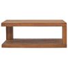 vidaXL Soffbord 90x50x35 cm massiv teak