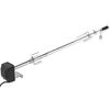 vidaXL BBQ-grillspett med motor st&aring;l 1200 mm