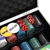 vidaXL Poker set 300 delar 4 g