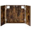 vidaXL Darttavla Sk&aring;p R&ouml;kt ek 56 x 12 x 53,5 cm Konstruerat tr&auml;
