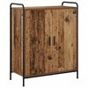 vidaXL Skosk&aring;p 76 x 36,5 x 93 cm Konstruerat tr&auml; Gammalt tr&auml;
