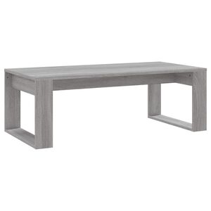 vidaXL Soffbord gr&aring; sonoma 102x50x35 cm konstruerat tr&auml;