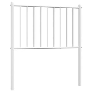 vidaXL Ers&auml;ttningsgavel metall vit 75 cm