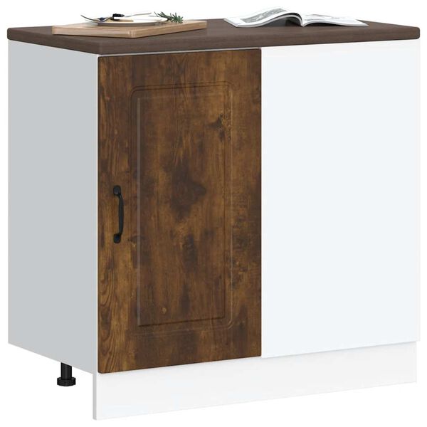 vidaXL Bassk&aring;p f&ouml;r k&ouml;k Kalmar r&ouml;kf&auml;rgad ek konstruerat tr&auml;