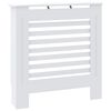vidaXL Elementskydd MDF vit 78 cm