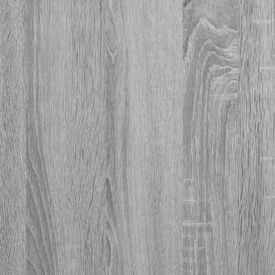 vidaXL Badrumsskåp set 2 delar grå sonoma konstruerat trä