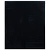 vidaXL F&ouml;nsterfilm statisk frostad frostad svart 90x2000 cm PVC